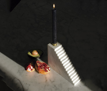 Marblelous stairs -a shrine of light - black candle magrana Marblelous stairs - a shrine of light - black candle and magrana