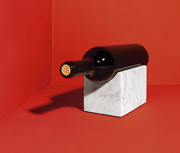 wine holder with red wine bottle wine holder with red wine bottle