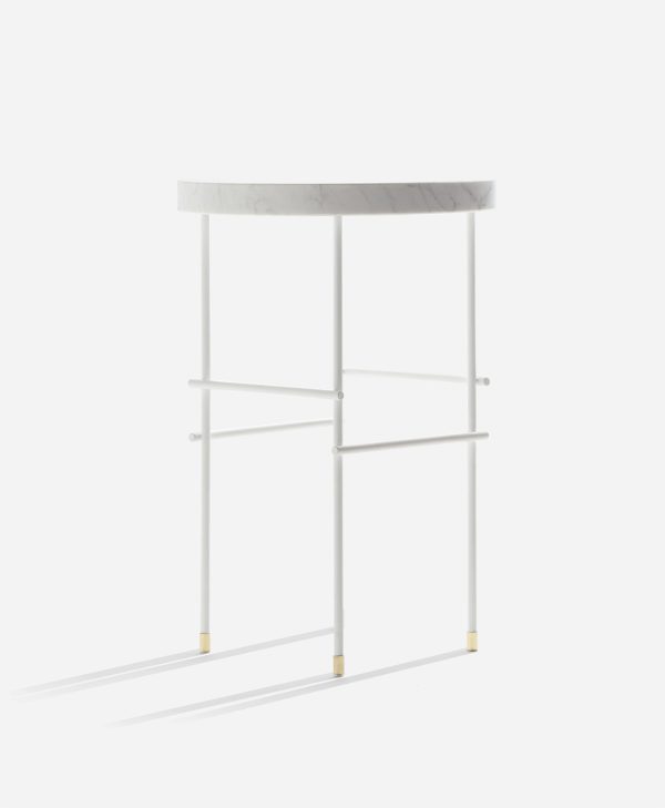 pedestal white